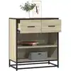Image de Buffet Chêne Sonoma 68x35x76 Cm Bois D'ingénierie Vidaxl