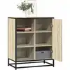 Image de Buffet Chêne Sonoma 62x35x76 Cm Bois D'ingénierie Vidaxl