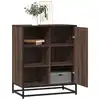 Image de Buffet Chêne Marron 62x35x76 Cm Bois D'ingénierie Vidaxl