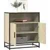 Image de Buffet Chêne Sonoma 68x35x76 Cm Bois D'ingénierie Vidaxl