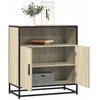 Image de vidaXL Buffet chêne sonoma 68x35x76 cm bois dingénierie armoire de rangement meuble dentrée meuble dappoint meuble de 849000