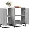 Image de Buffet Sonoma Gris 94x35x76 Cm Bois D'ingénierie Vidaxl