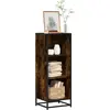 Image de Bibliothèque Chêne Fumé 40x35x107,5 Cm Bois D'ingénierie Vidaxl