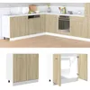 Image de vidaXL Meuble bas Lyon Chêne Sonoma 80 x 46 x 815 cm Bois dingénierie 849612