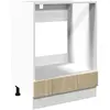 Image de Armoire À Four Chêne Sonoma 60x46x81,5 Cm Aggloméré Vidaxl