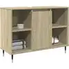 Image de Armoire Salle De Bain Chêne Sonoma 80x33x60cm Bois D'ingénierie Vidaxl