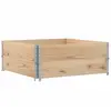 Image de Jardinière 100x100 Cm Bois De Pin Massif Vidaxl