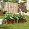 Image de Jardinière Marron 150x50 Cm Bois Massif De Pin Vidaxl