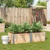 Image de vidaXL Jardinière 150x50 cm bois de pin massif jardinière dextérieur bac à fleurs bac à tomates jardinière de terrasse 3295407