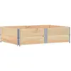 Image de Jardinière 150x100 Cm Bois De Pin Massif Vidaxl