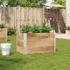 Image de Jardinière 100x50 Cm Bois De Pin Massif Vidaxl
