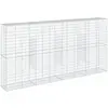 Image de Panier Gabion Avec Couvercle 400x50x200 Cm Fer Galvanisé Vidaxl