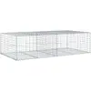 Image de Panier Gabion Avec Couvercle 200x100x50 Cm Fer Galvanisé Vidaxl