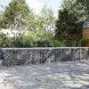 Image de vidaXL Panier gabion avec couvercle 300x100x50 cm fer galvanisé 3295180