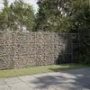 Image de Panier Gabion Avec Couvercle 300x100x150 Cm Fer Galvanisé Vidaxl