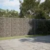 Image de Panier Gabion Avec Couvercle 650x100x200 Cm Fer Galvanisé Vidaxl