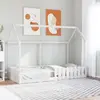 Image de Cadre De Lit D'enfants Forme De Maison Sans Matelas 90x200 Cm Vidaxl