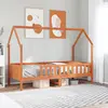 Image de Cadre De Lit D'enfants Forme De Maison Sans Matelas Pin Vidaxl