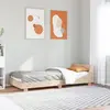 Image de Cadre De Lit Sans Matelas 90x190 Cm Bois De Pin Massif Vidaxl