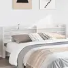 Image de Tête De Lit Avec Étagères Blanc 180 Cm Bois Massif De Pin Vidaxl