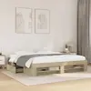 Image de Cadre De Lit Sans Matelas Chêne Sonoma 180x200 Cm Vidaxl