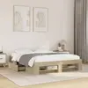 Image de Cadre De Lit Sans Matelas Chêne Sonoma 160x200 Cm Vidaxl