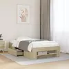 Image de Cadre De Lit Sans Matelas Chêne Sonoma 90x200 Cm Vidaxl