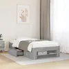 Image de Cadre De Lit Sans Matelas Sonoma Gris 90x200 Cm Vidaxl