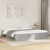 Image de vidaXL Cadre de lit gris béton 180x200 cm bois dingénierie meuble de chambre à coucher lit double sommier lit cadre de 3295635