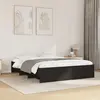 Image de Cadre De Lit Sans Matelas Noir 150x200 Cm Bois D'ingénierie Vidaxl