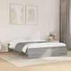 Image de Cadre De Lit Sans Matelas Sonoma Gris 150x200 Cm Vidaxl