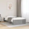 Image de Cadre De Lit Sans Matelas Gris Béton 90x200cm Bois D'ingénierie Vidaxl