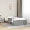 Image de Cadre De Lit Sans Matelas Sonoma Gris 90x200 Cm Vidaxl