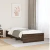 Image de Cadre De Lit Sans Matelas Chêne Marron 90x190cm Bois Ingénierie Vidaxl