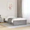 Image de Cadre De Lit Sans Matelas Sonoma Gris 75x190 Cm Vidaxl