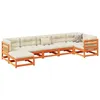 Image de Salon de jardin - VIDAXL - 7 pcs - Bois de pin massif - Coussins épais - Conception modulaire
