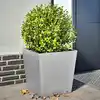 Image de Jardinières 2 Pcs 50x50x50 Cm Acier Galvanisé Vidaxl