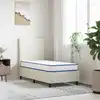 Image de Matelas En Mousse À Mémoire De Forme Blanc 80x160x17 Cm Doux Vidaxl