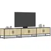 Image de Meuble Tv Chêne Sonoma 240x35x41 Cm Bois D'ingénierie Vidaxl
