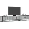 Image de Meuble Tv Sonoma Gris 240x35x41 Cm Bois D'ingénierie Vidaxl