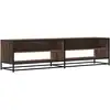 Image de Meuble Tv Chêne Marron 180,5x40x46 Cm Bois D'ingénierie Vidaxl