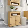 Image de Armoire De Salle De Bain Corona 70x33x80 Cm Bois De Pin Massif Vidaxl