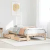 Image de vidaXL Cadre de lit avec tiroirs sans matelas 90x190 cm 3301934