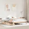 Image de Cadre De Lit Avec Tiroirs Sans Matelas 140x190 Cm Vidaxl