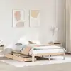 Image de Cadre De Lit Avec Tiroirs Sans Matelas 160x200 Cm Vidaxl