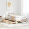 Image de Cadre De Lit Avec Tiroirs Sans Matelas 90x200 Cm Vidaxl