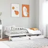 Image de Lit De Jour Avec Tiroirs Sans Matelas 90x190 Cm Bois Massif Vidaxl