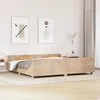 Image de vidaXL Cadre de lit avec tête de lit 180x200 cm bois de pin massif lit mobilier de chambre à coucher lit en bois lit 3302273