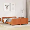 Image de Cadre De Lit Sans Matelas Cire Marron 140x200cm Bois Pin Massif Vidaxl