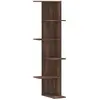 Image de Étagère D'angle Murale Chêne Marron Bois D'ingénierie Vidaxl